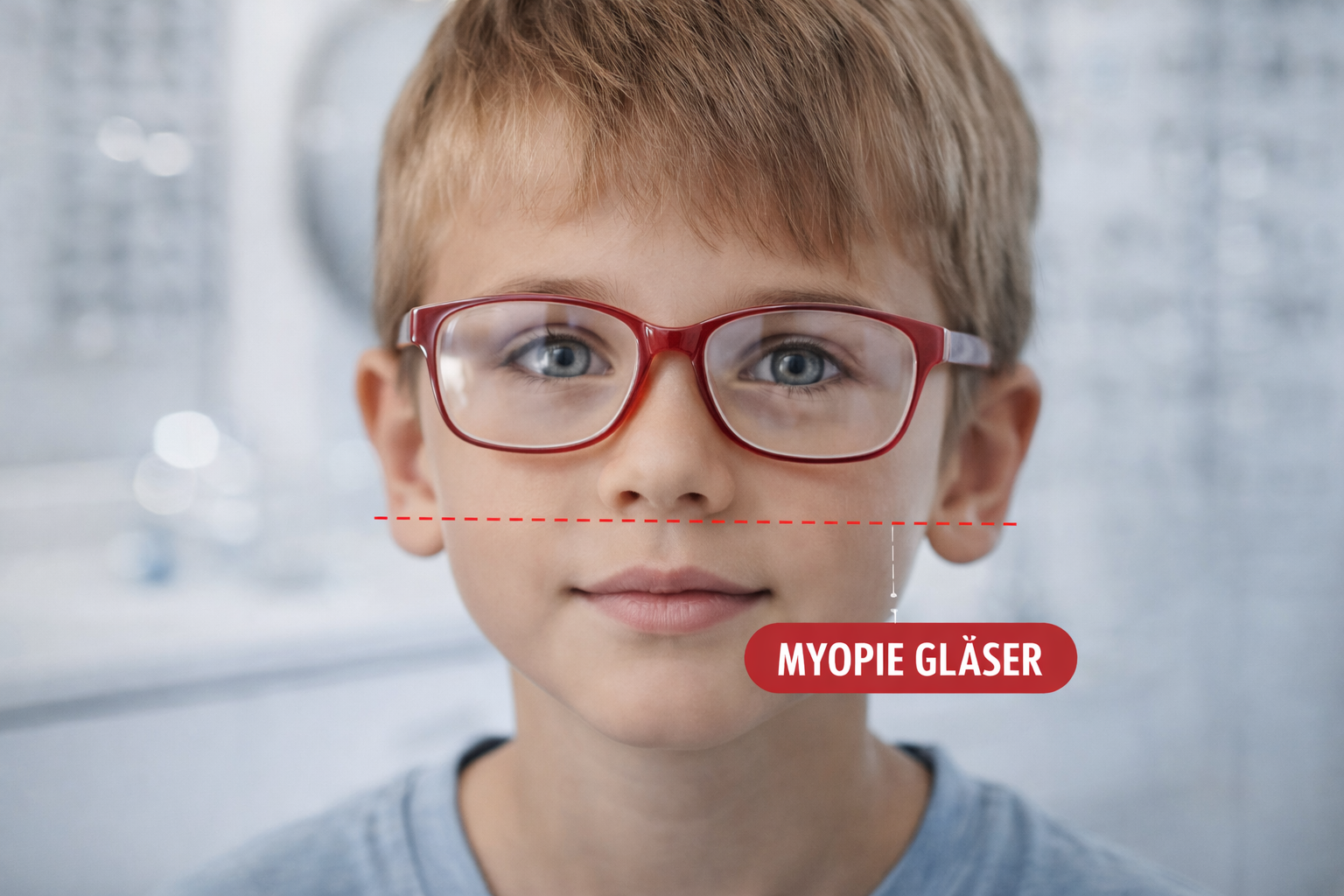 Myopie-Kontrolle Brillenglas